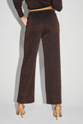 Le Pantalon Neil En Jersey Lurex Noir