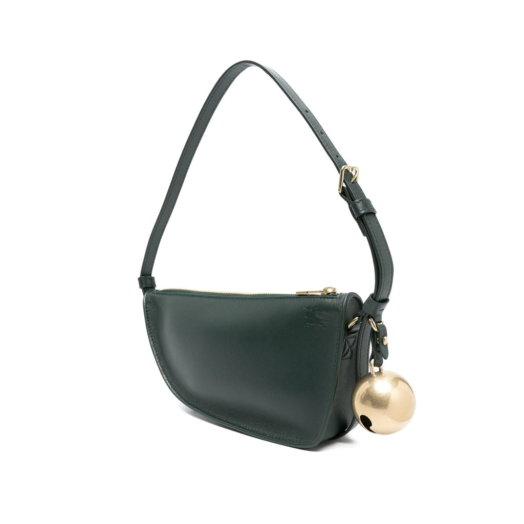 Burberry Mini Shield Bag - Green - Femme