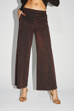 Le Pantalon Neil En Jersey Lurex Noir