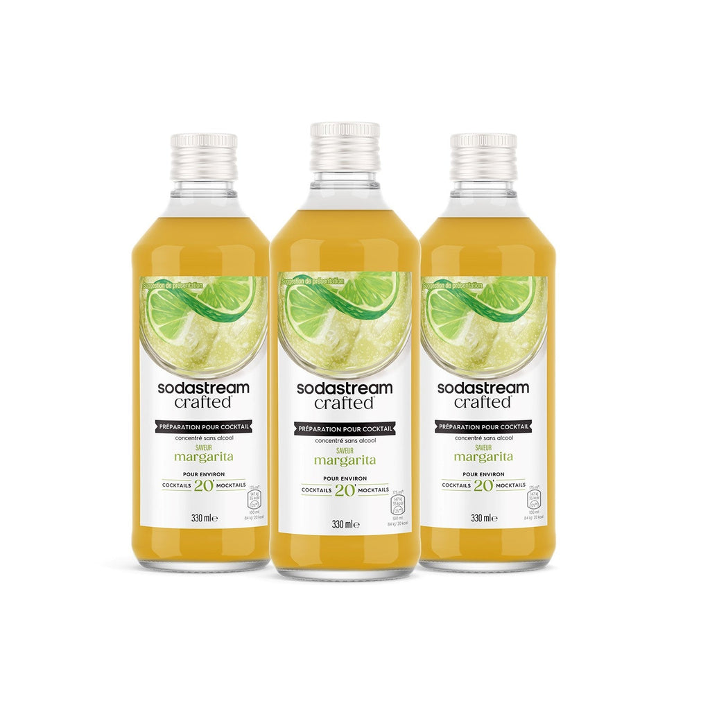 Lot De 3 Cocktails Mixer Saveur Margarita Sans Alcool - 330Ml
