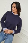 Pull Jeanne - Marine
