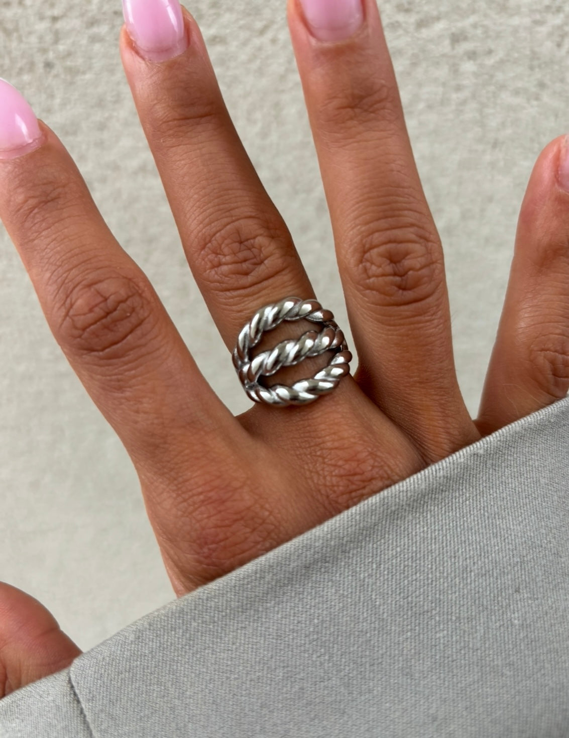 Bague Braided