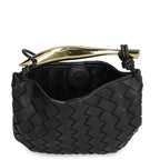 Bottega Veneta Mini Sardine Shoulder Bag - Black - Femme