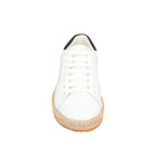 Baskets Palm Angels Leather Logo - White - Homme