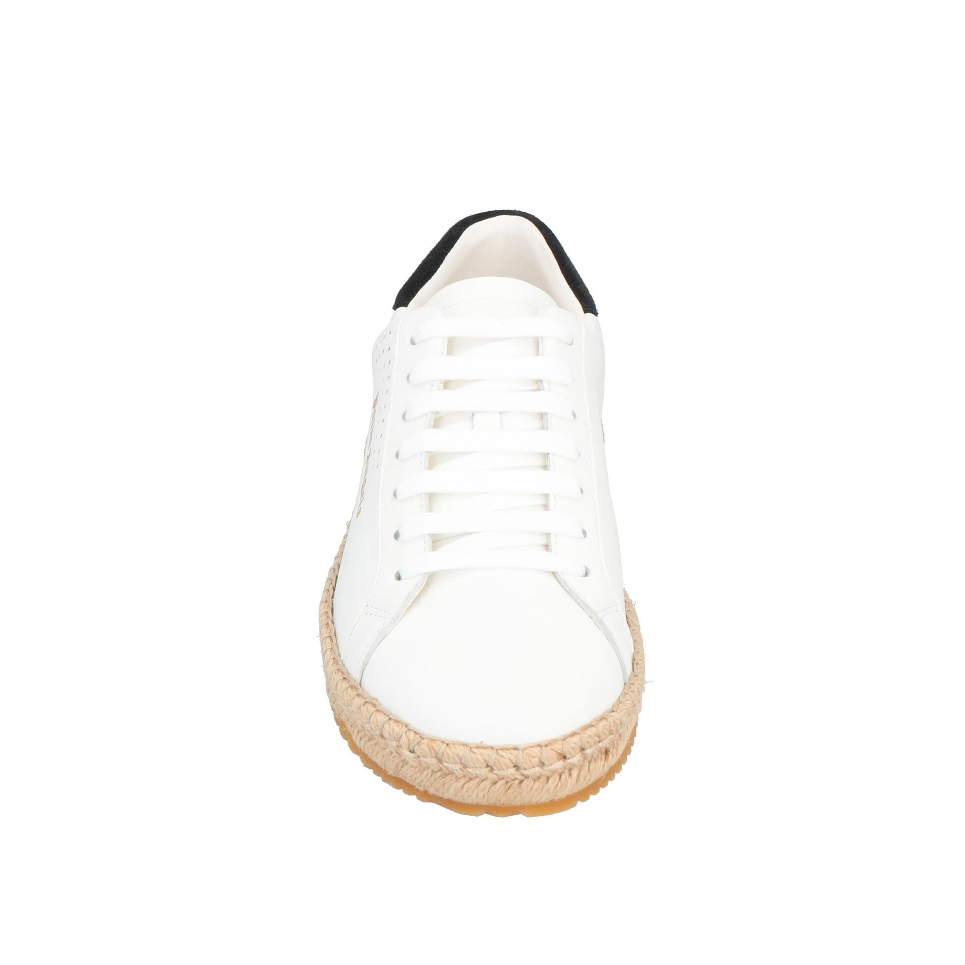 Baskets Palm Angels Leather Logo - White - Homme