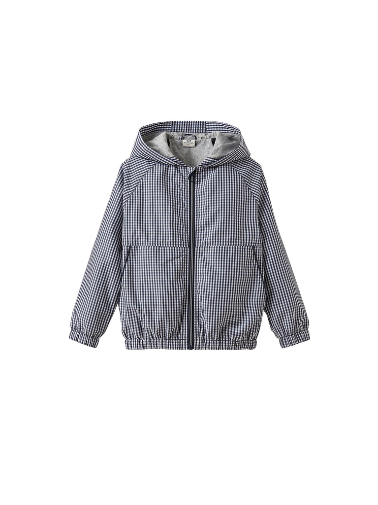 Cyrillus - Coupe Vent - Bleu Fonce Uni - Garçon