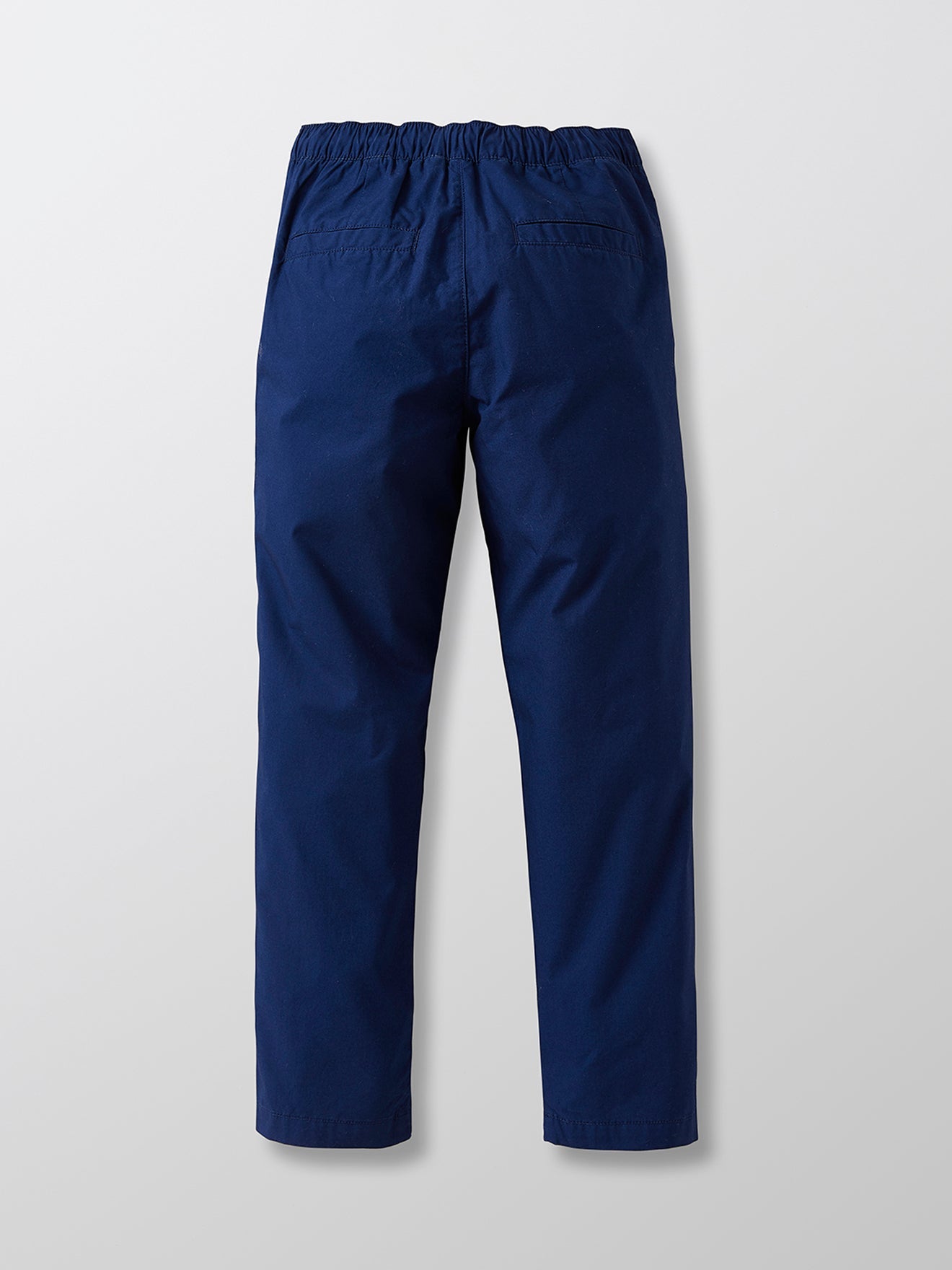 Pantalon Confo Popeline - Bleu Vif Uni - Garçon