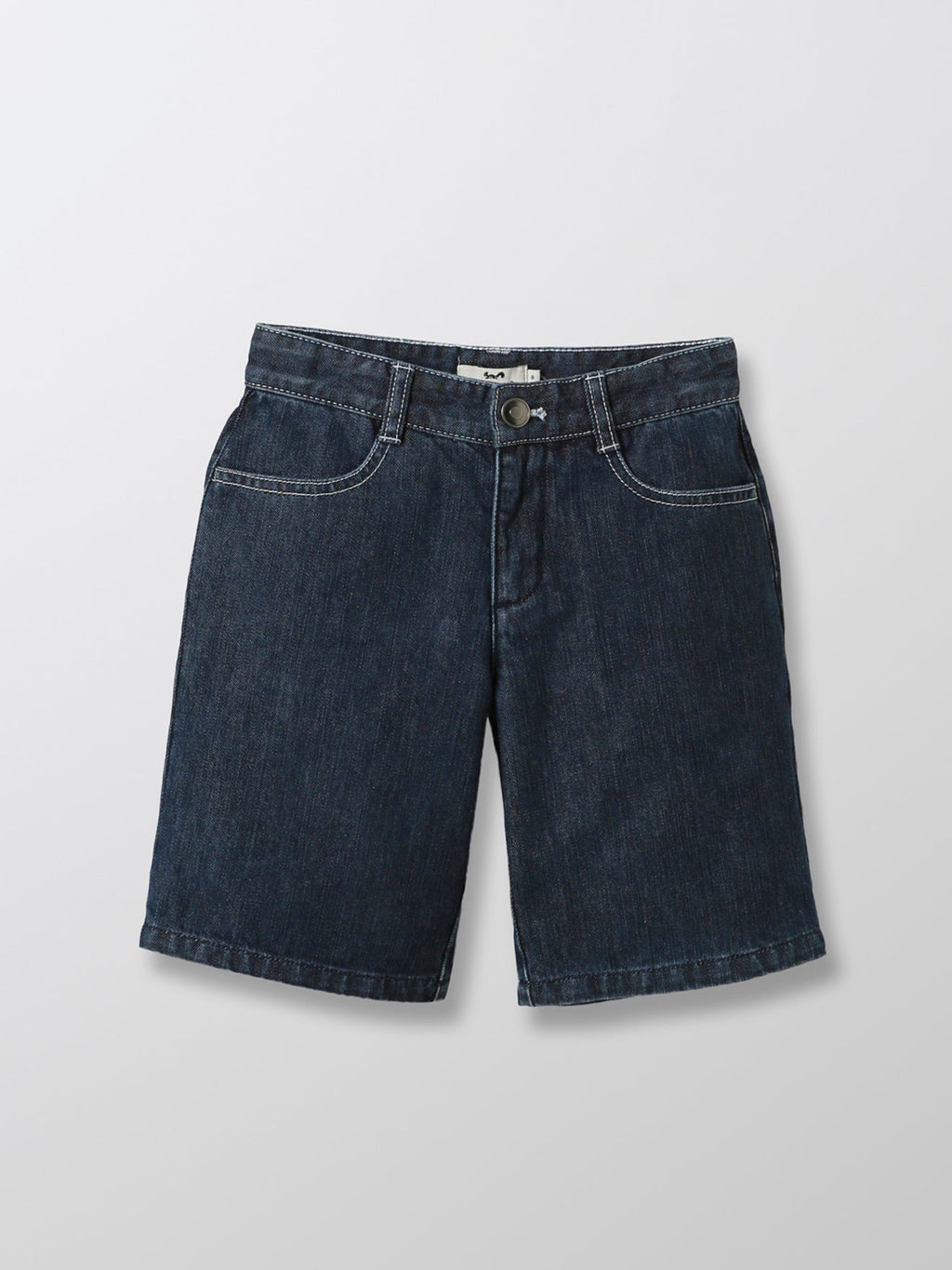 Short 5 Poches Denim - Jean - Garçon