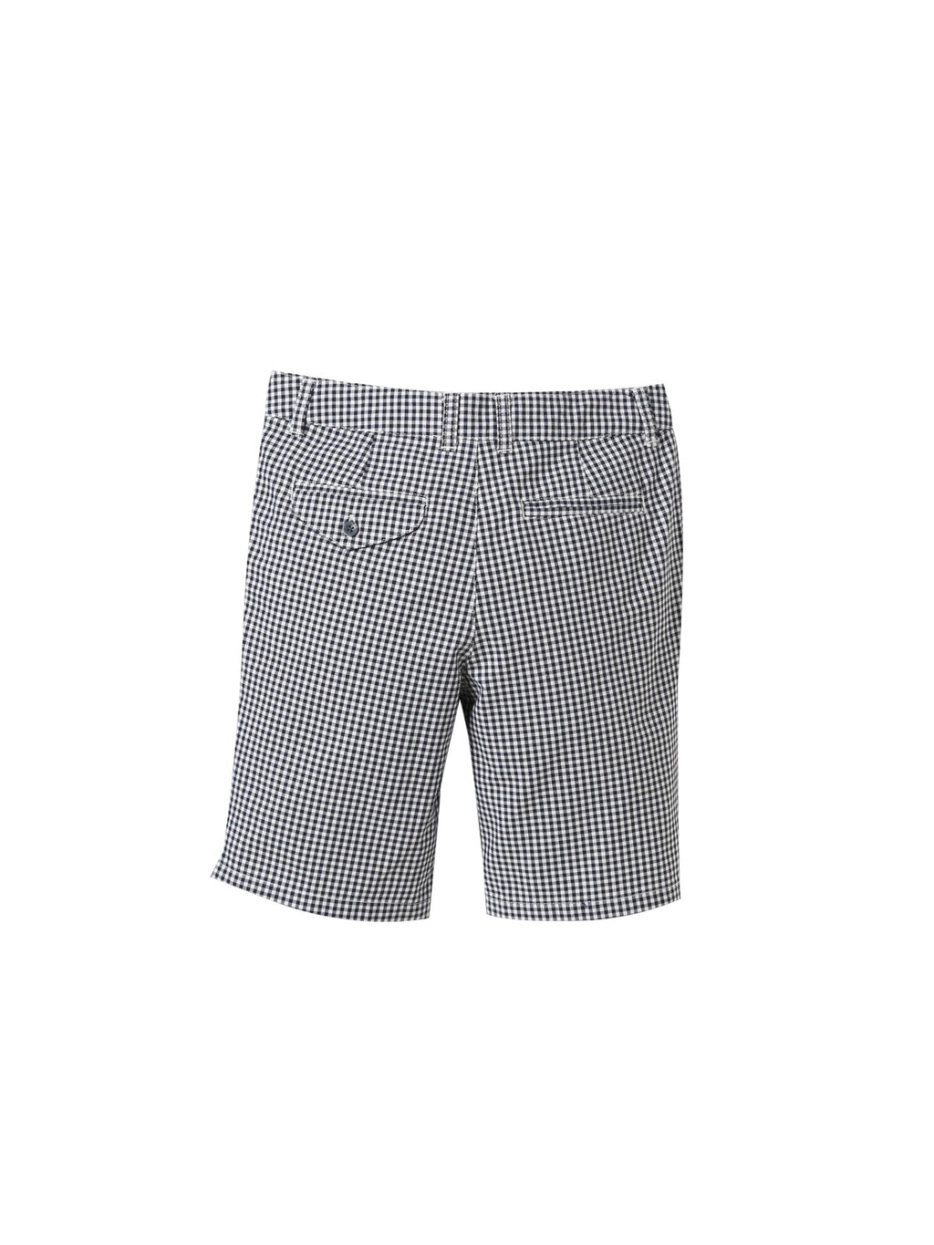 Short Epuré Fantaisie - Blanc Clair Carreaux - Garçon