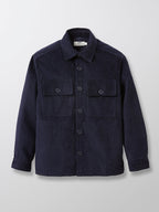 Sur Chemise Oft - Bleu Fonce Uni - Garçon