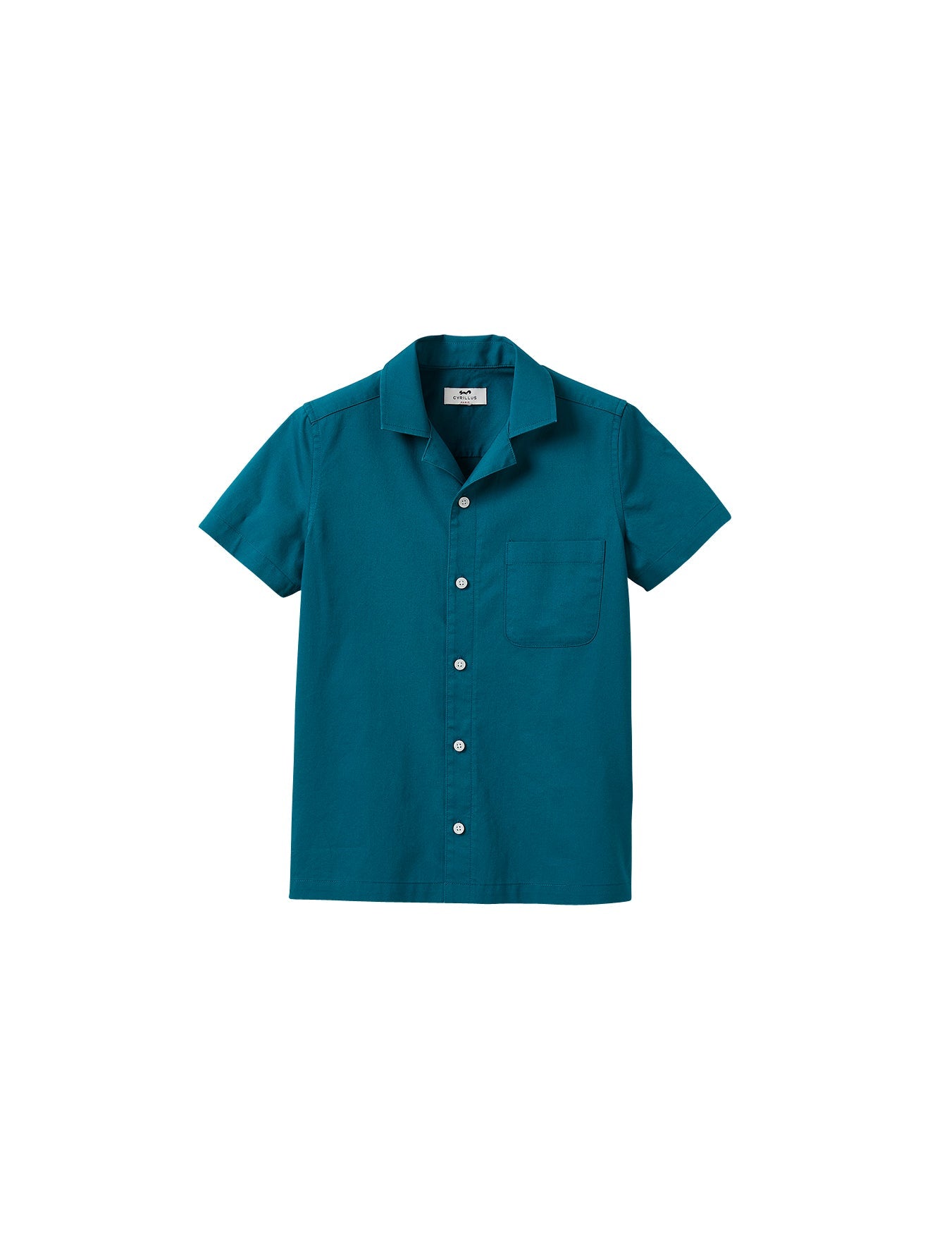 Chemise Popeline Unie - Beige Moyen Grise - Garçon