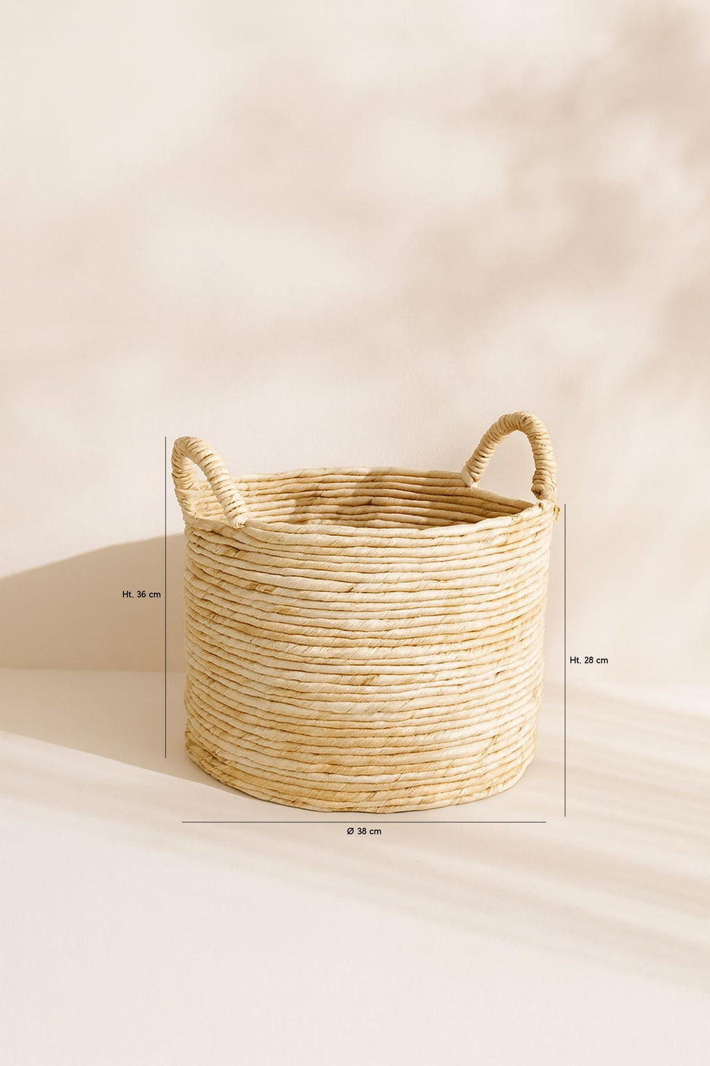 Abir - Panier En Fibres - Fibres D'Abaca