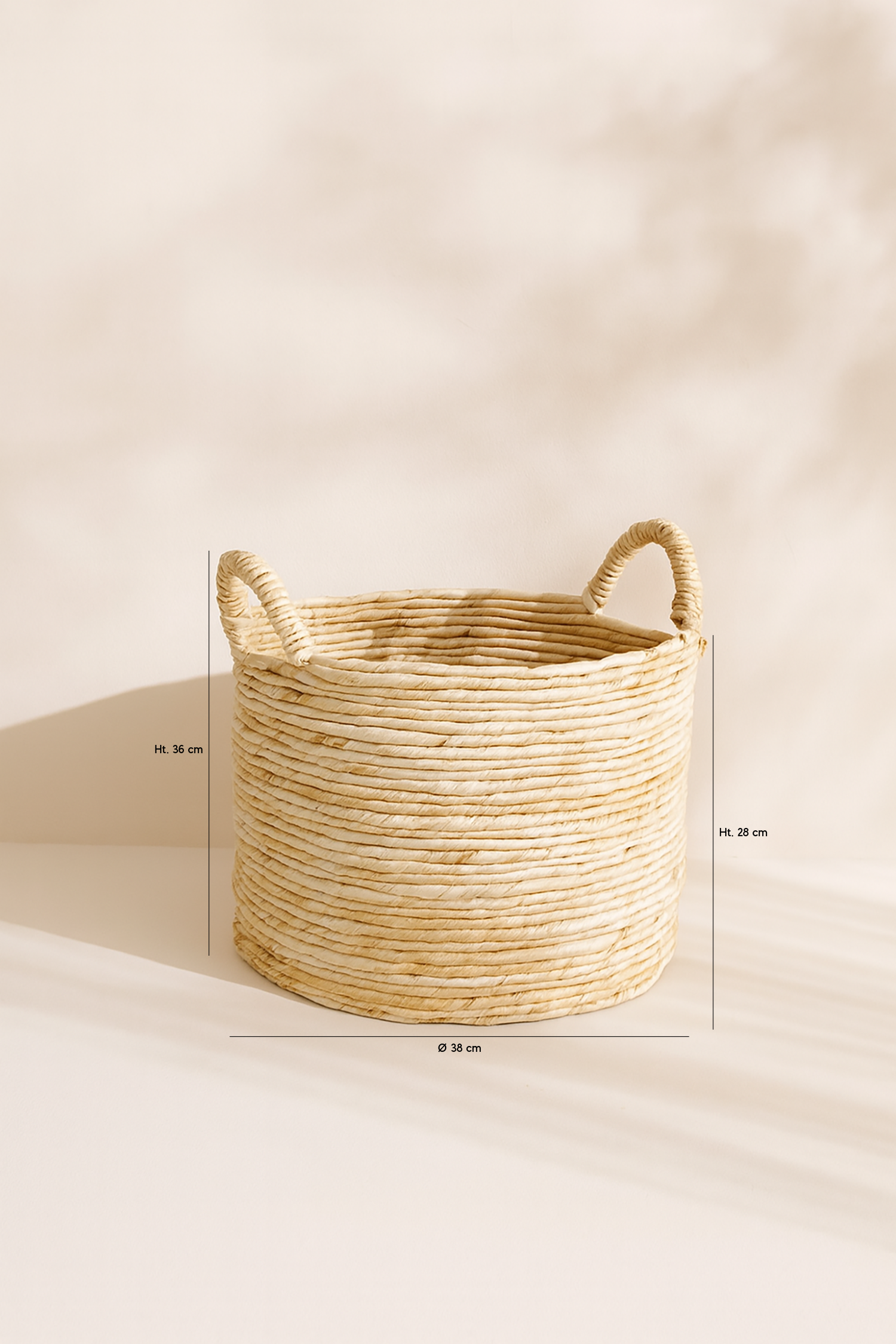 Abir - Panier En Fibres - Fibres D'Abaca