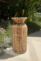 Lina - Vase Décoratif - Fibres D'Abaca