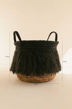 Tym - Panier - Noir/Naturel
