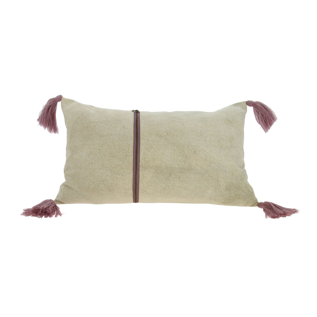 Agra - Coussin - Coton - Beige