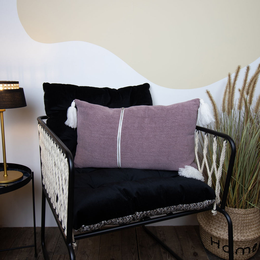 Cm - Coussin - Coton - Rose