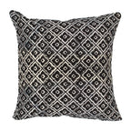 Wild - Coussin - Coton - Noir/Bleu