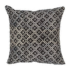 Wild - Coussin - Coton - Noir/Bleu