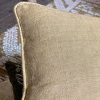 Nyl - Coussin Carré - Lin - Camel