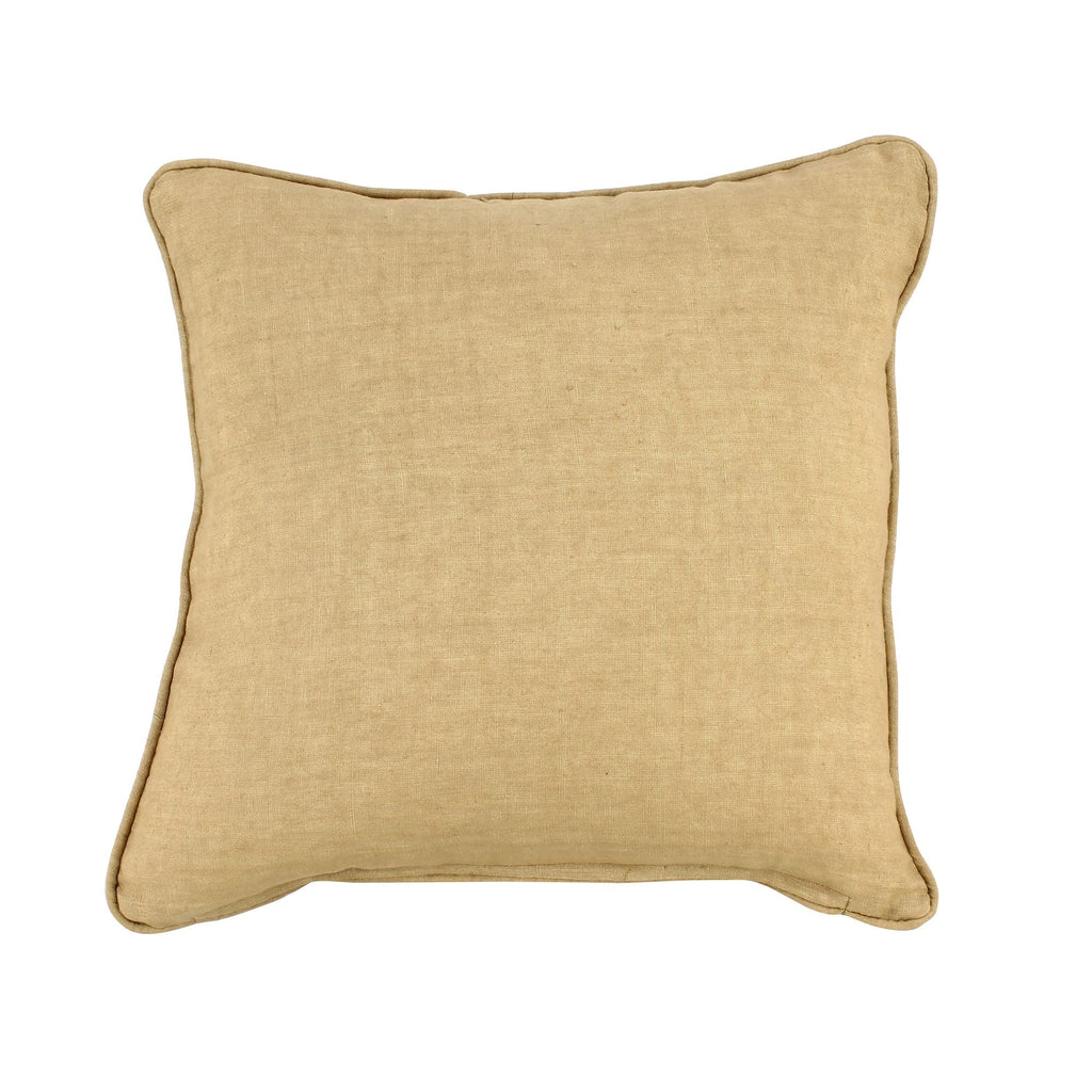 Nyl - Coussin Carré - Lin - Camel