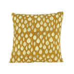 Nilam - Coussin - Coton - Jaune Moutarde