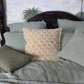 Dori - Coussin - Velours Vintage - Beige