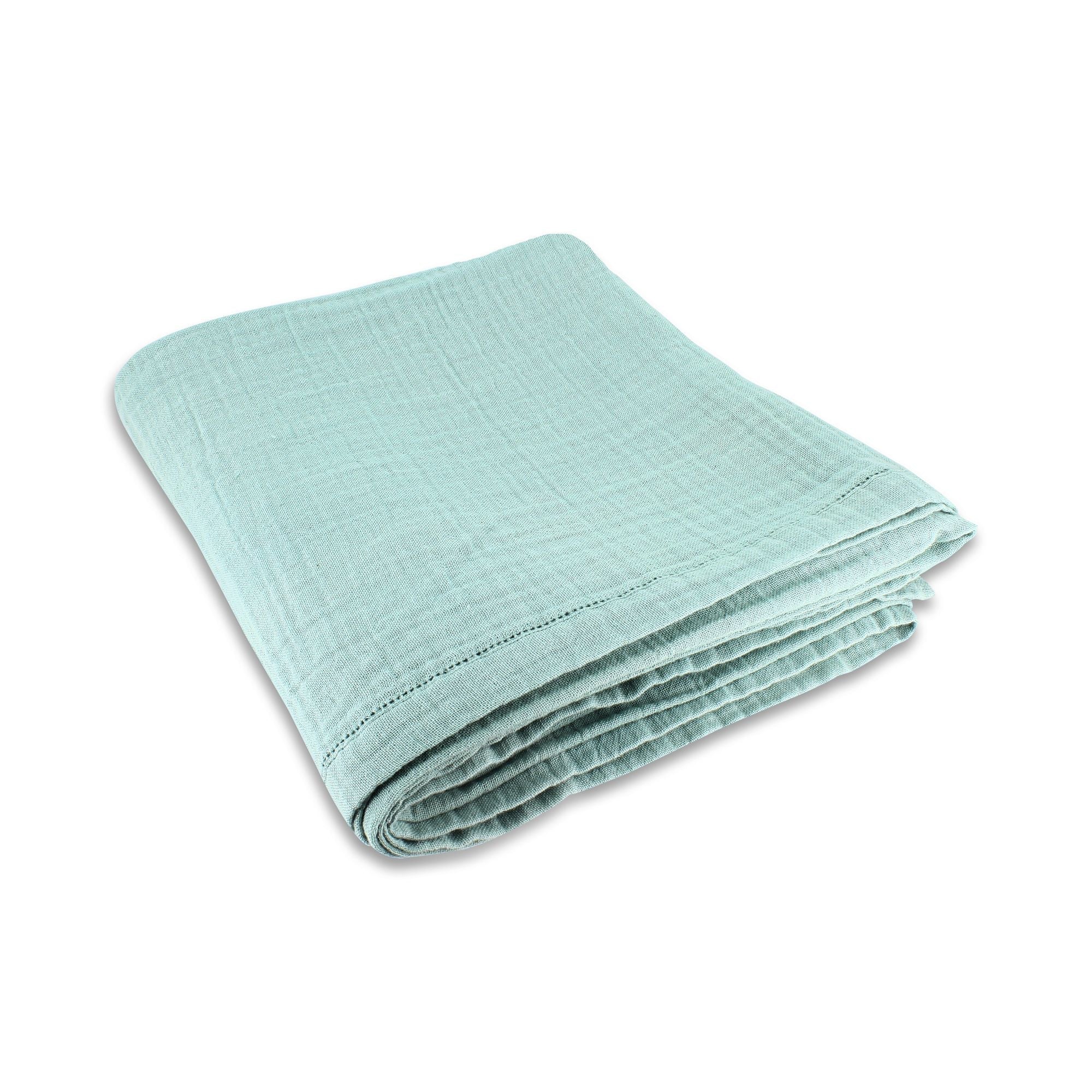 Camaro - Nappe - Double Gaze De Coton - Vert Celadon