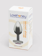 Plug Anal Bijou Coeur Secret Shine Rose Small