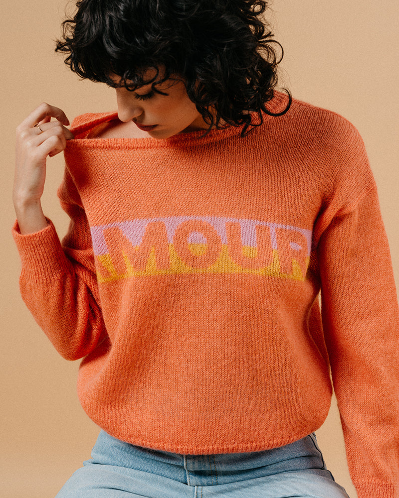 PULL ORANGE MACHOU ORANGE
