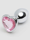 Plug Anal Bijou Coeur Secret Shine Rose Small