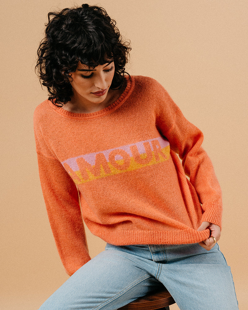 PULL ORANGE MACHOU ORANGE