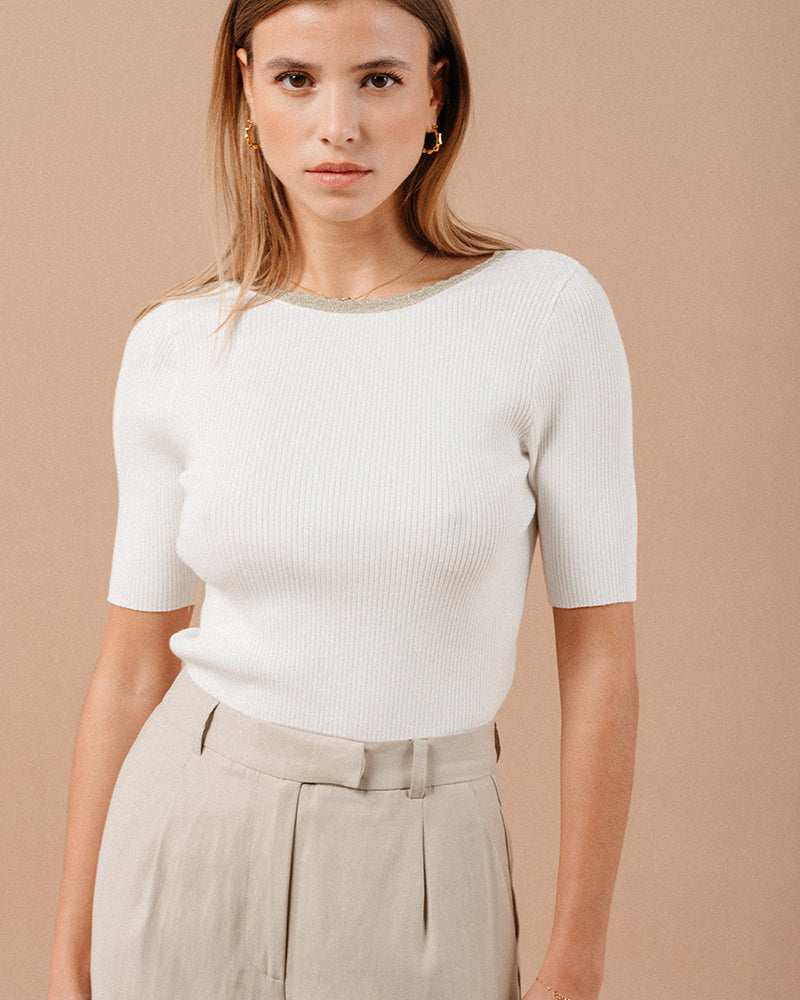 PULL ECRU MADAME ECRU