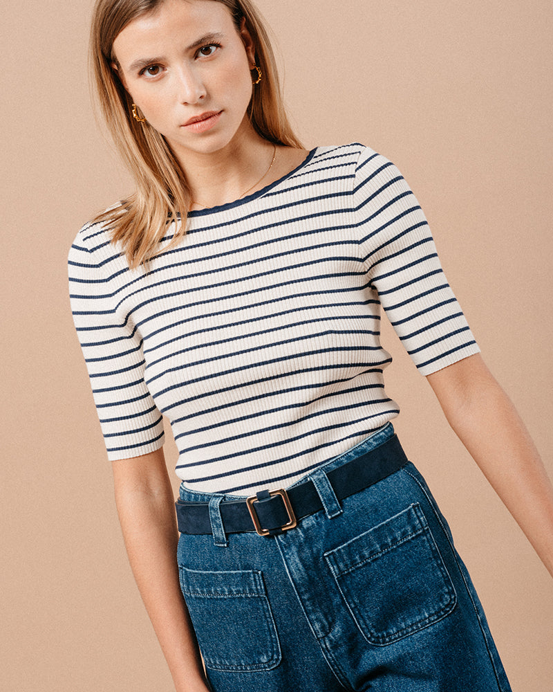 PULL RAYURE MADAME RAYURE