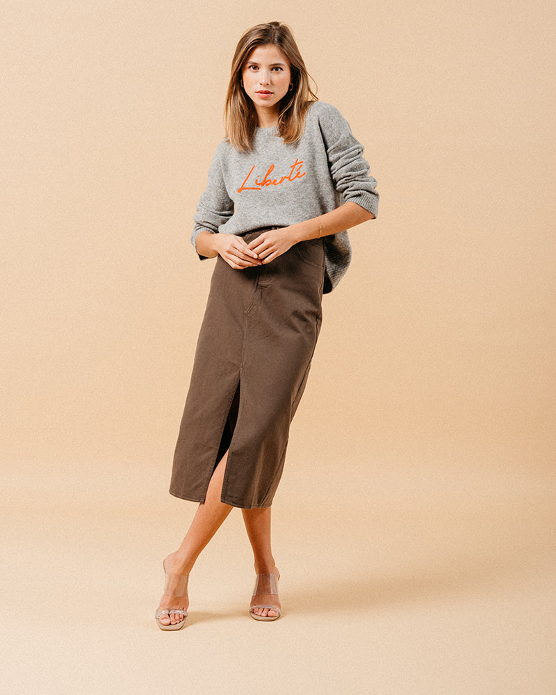PULL GRIS MADDOX GRIS