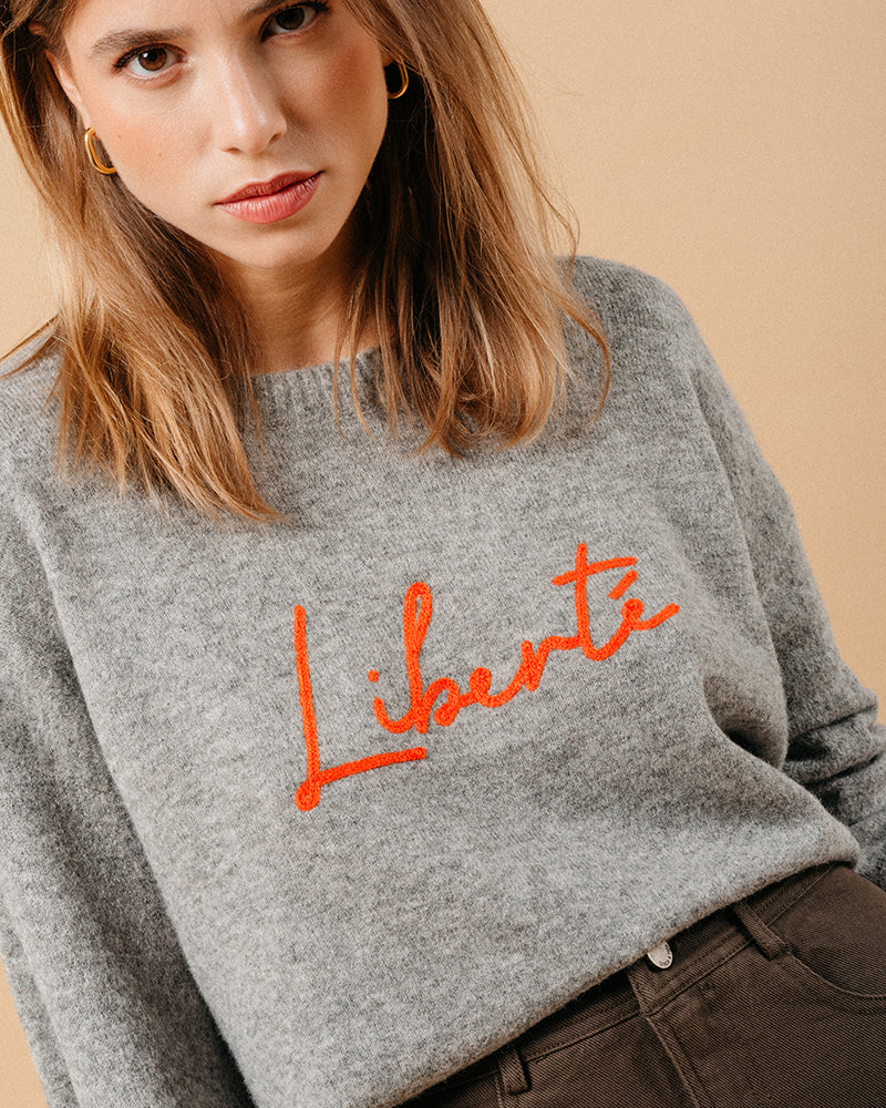 PULL GRIS MADDOX GRIS
