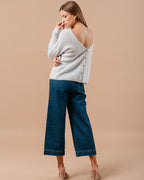 CARDIGAN BLEU CIEL MADISSON BLEU CIEL