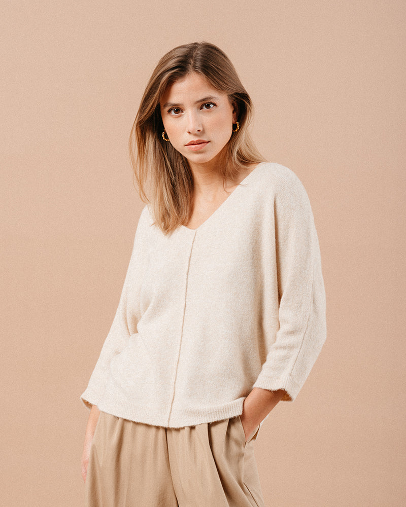 PULL BEIGE MAEL BEIGE