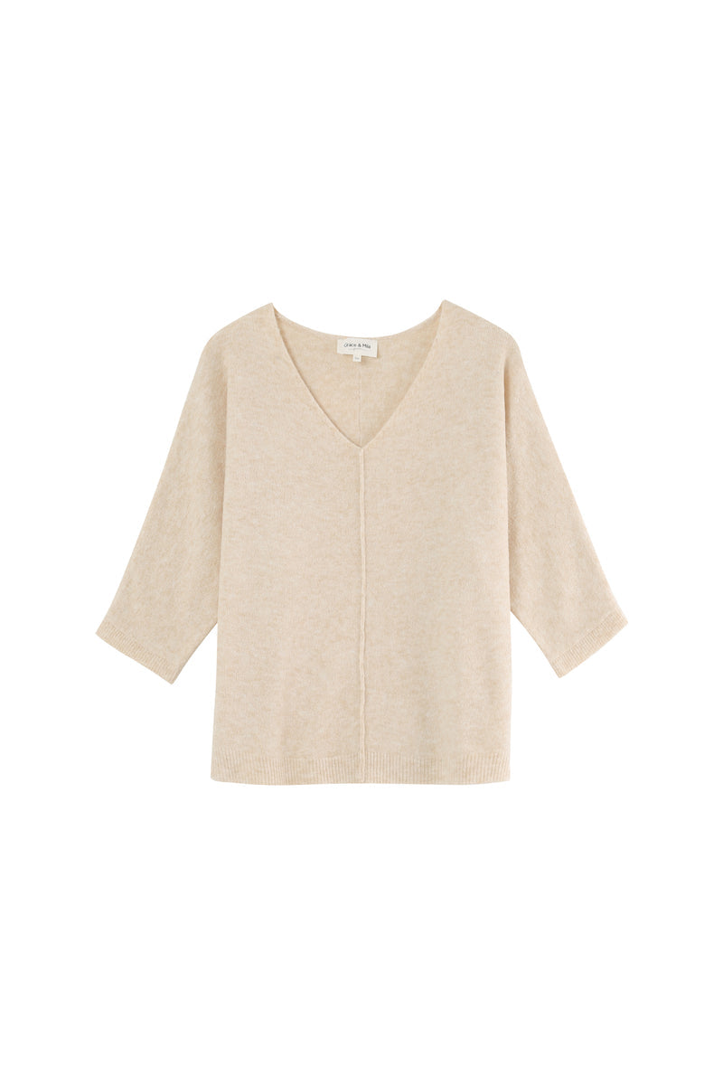 PULL BEIGE MAEL BEIGE