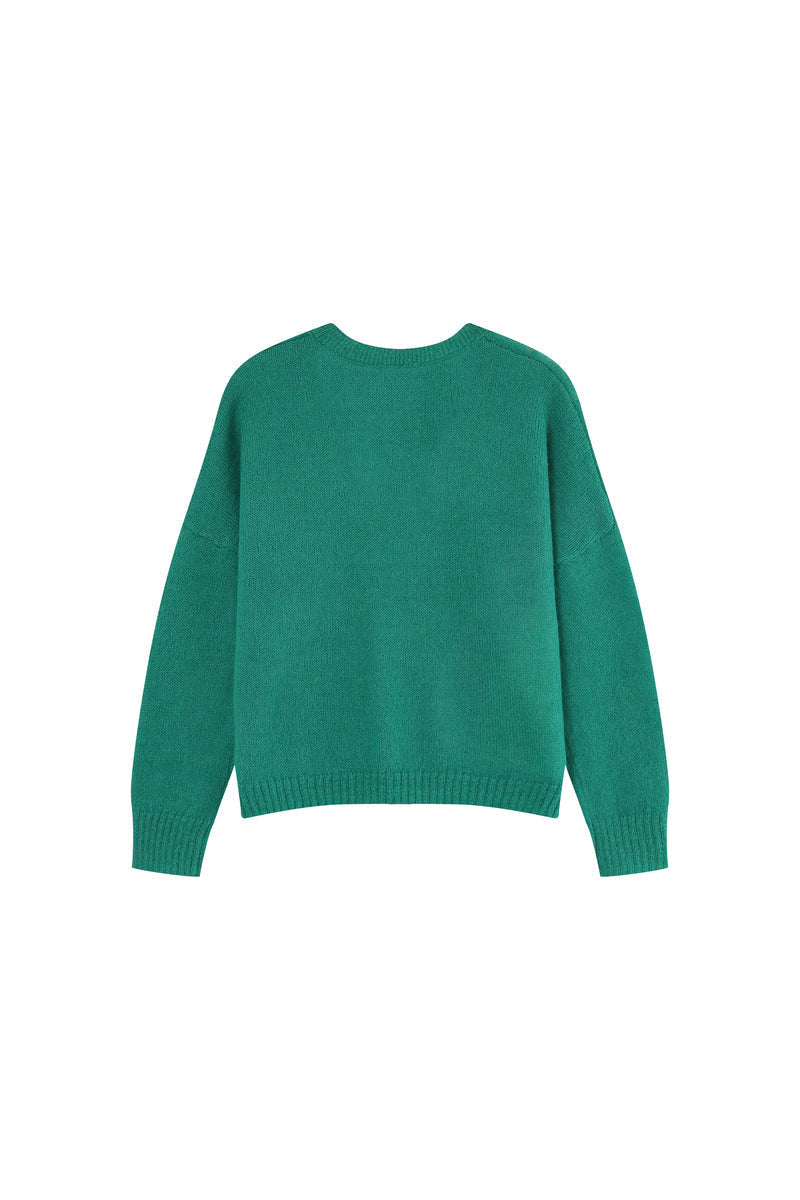 PULL VERT MAGALIE VERT
