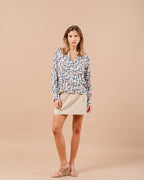 BLOUSE BLEU MAGDA BLEU