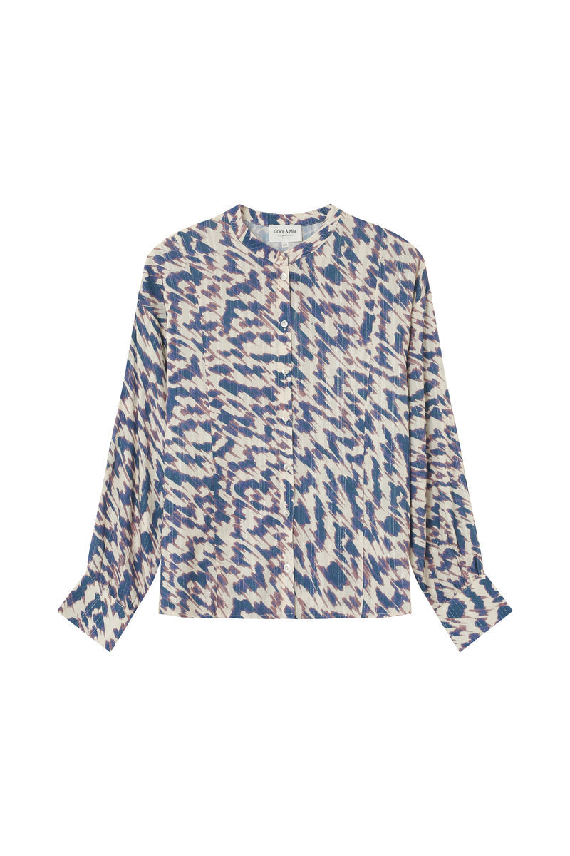 BLOUSE BLEU MAGDA BLEU