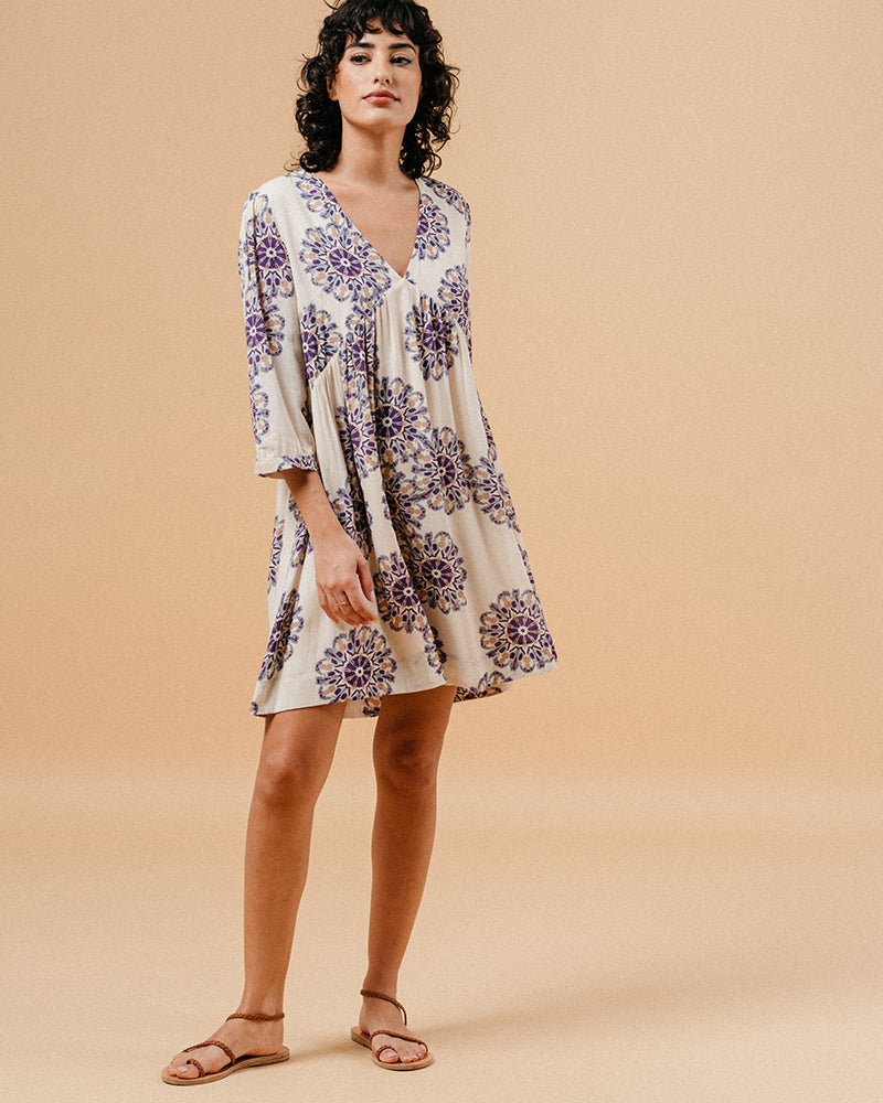 ROBE BEIGE MALIA BEIGE