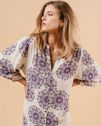 ROBE BEIGE MANILLE BEIGE