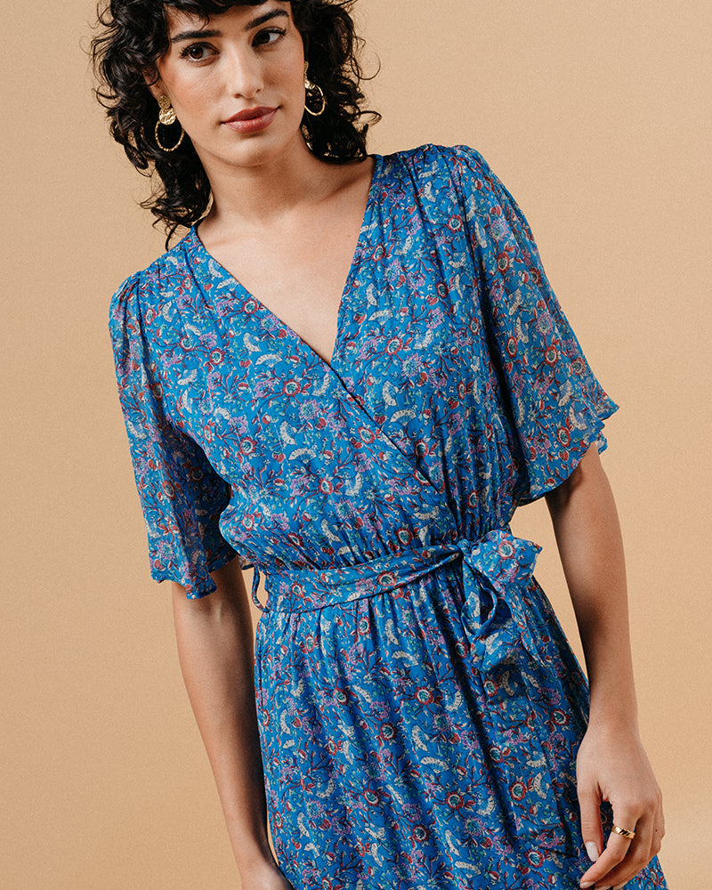 ROBE BLEU MARISSA BLEU