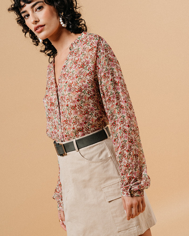 BLOUSE ECRU MARJORIE ECRU