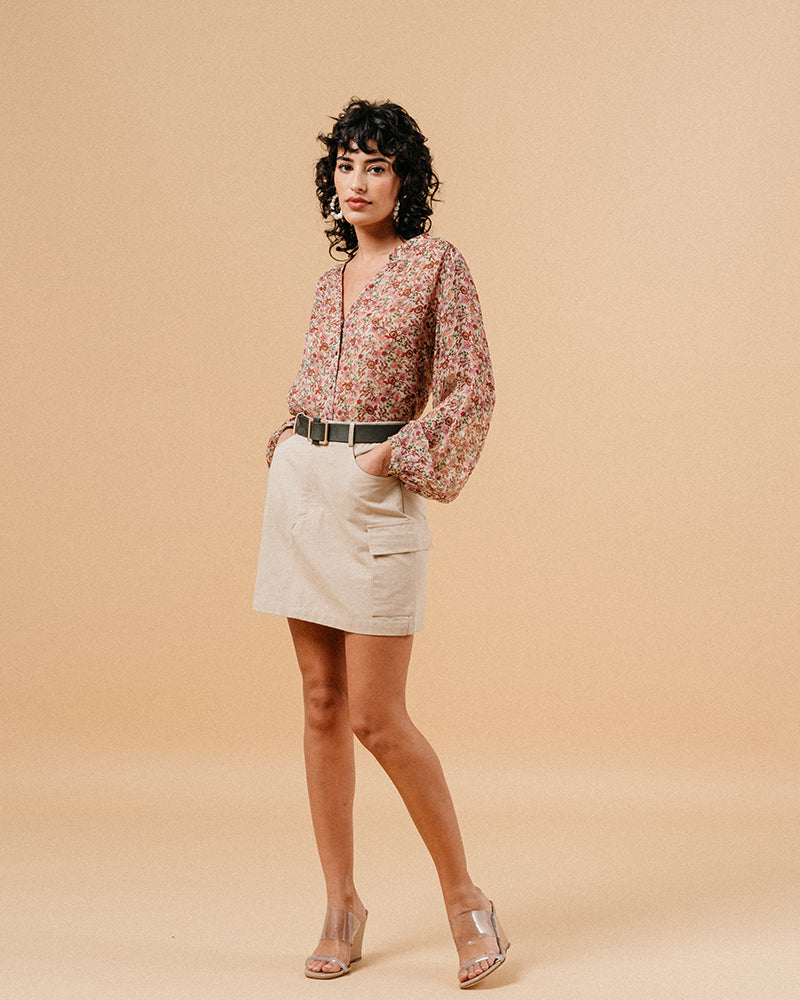 BLOUSE ECRU MARJORIE ECRU
