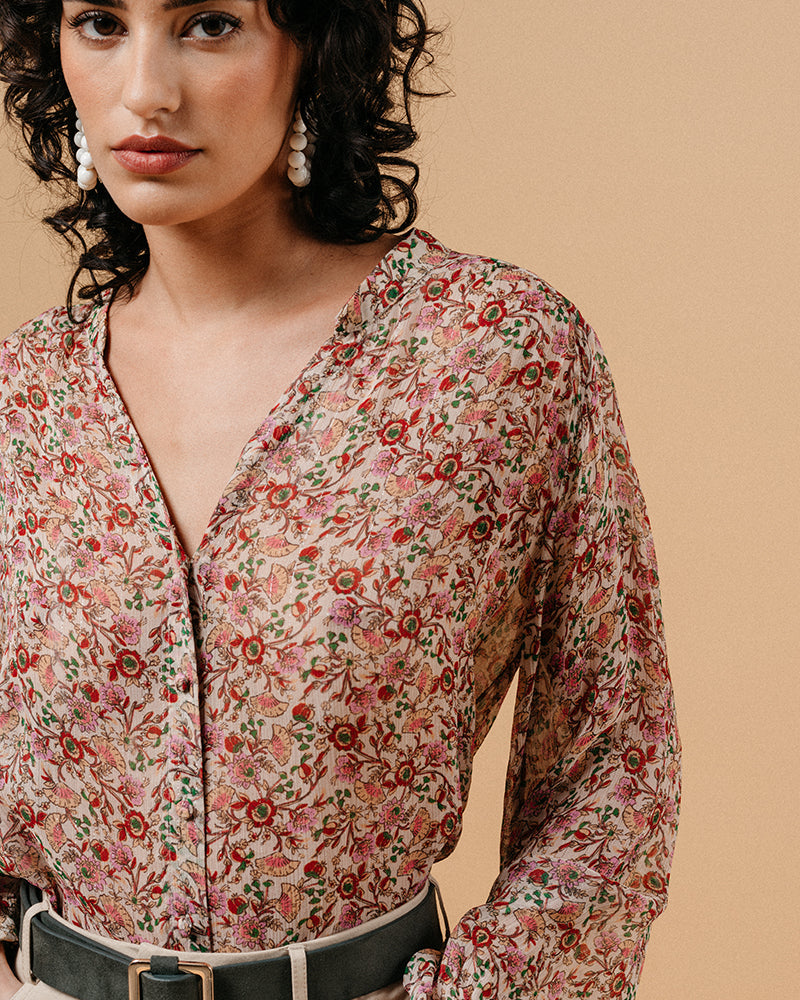 BLOUSE ECRU MARJORIE ECRU