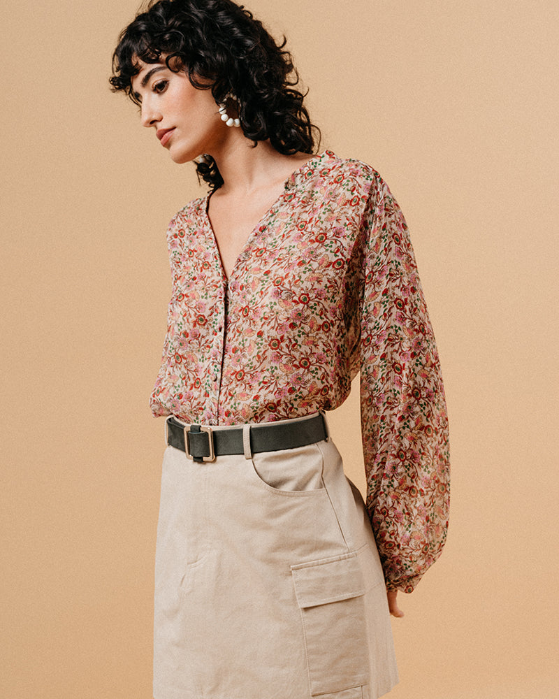 BLOUSE ECRU MARJORIE ECRU
