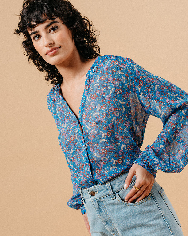 BLOUSE ECRU MARJORIE ECRU